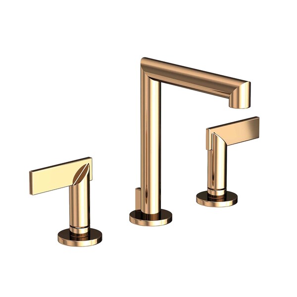 Newport Brass Widespread Lavatory Faucet in French Gold (Pvd) 2490-24A - main